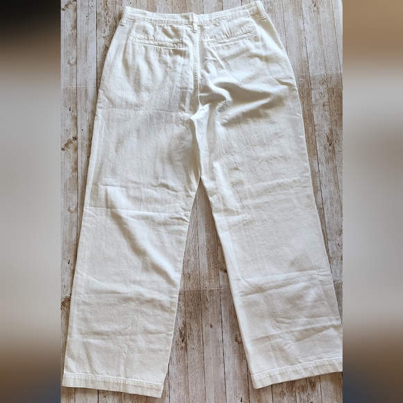 Madewell NWT Baggy Straight Jeans white size 31 womens - Picture 2 of 6